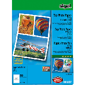 Sigel Inkjet-Photo-Papier Top/IP601 A4 hochweiß 170 g/qm Inh.50