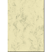 Sigel Marmor-Papier/DP191 A4 beige Edelkarton  200 g/qm Inh.25