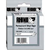 Dymo Beschriftungsband für Rhino Pro Vinyl/S0718600 12 mm x 5,5 m schwarz / weiß
