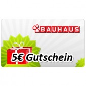 Bauhaus Gutschein über 5 Euro