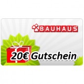 Bauhaus Gutschein über 20 Euro