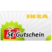 IKEA Gutschein über 5 Euro
