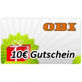 OBI Gutschein über 10 Euro