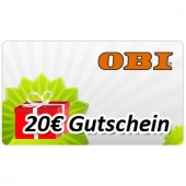 OBI Gutschein über 20 Euro