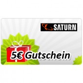 Saturn Gutschein über 5 Euro