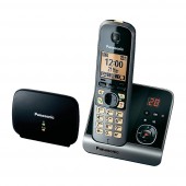 Panasonic KX-TG6761 schnurloses Festnetztelefon (analog) inkl. Repeater