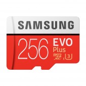 Samsung Evo Plus 256 GB microSDXC Speicherkarte (100 MB/s, Class 10, UHS-I, U3)