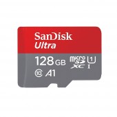 SanDisk Ultra 128 GB microSDXC Speicherkarte Kit (100 MB/s, Class 10, U1, A1)
