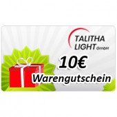 Warengutschein Kooperationspartner Talitha Light GmbH a 10€ 