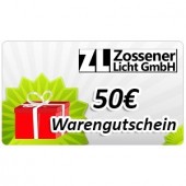 Warengutschein Kooperationspartner Zossener Licht GmbH a 50€ 