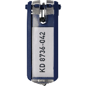 Durable KEY CLIP/1957-07 dunkelblau Inh.6