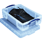 Really Useful Box Aufbewahrungsbox/24,5c 400x140x600 mm transparent Inh.24,5l