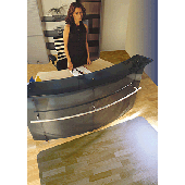 Cleartex Bodenschutzmatte/FC1215015019ER 150 x 150 cm transparent quadratisch