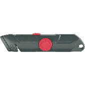 Ecobra Sicherheits-Cutter/770550 L158xB38 mm schwarz/rot