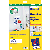 Avery Zweckform InkJet-Magnetschilder/J8871-5 78x28 mm weiß Inh.90