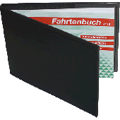 RNK Fahrtenbuch für PKW Premium/3119PF DIN A6 quer schwarz Lederimitat 32 Blatt