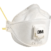 3M Atemschutzmaske Komfort mit Ventil/9312-PT P1 - gelb Inh.10
