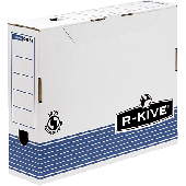 Fellowes Archivbox 80 R-Kive Prima/0026401 B80xH315xT260 mm blau/weiß