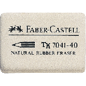 Faber-Castell Radiergummi 7041-40/184140 34 x 26 x 8 mm