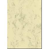 Sigel Marmor-Papier/DP372 A4 beige Feinpapier  90 g/qm Inh.100