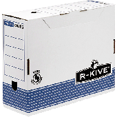 Fellowes Archivbox 100 R-Kive Prima/0026501 B100xH315xT260 mm blau/weiß