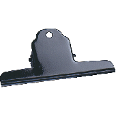 Alco Briefklemmer/770-11 75 mm schwarz Metall
