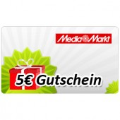 MediaMarkt Gutschein über 5 Euro