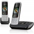 Gigaset C430A Duo schnurloses Festnetztelefon (analog), schwarz