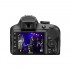 Nikon D3400 Kit AF-P DX 18-55mm G VR Spiegelreflexkamera schwarz
